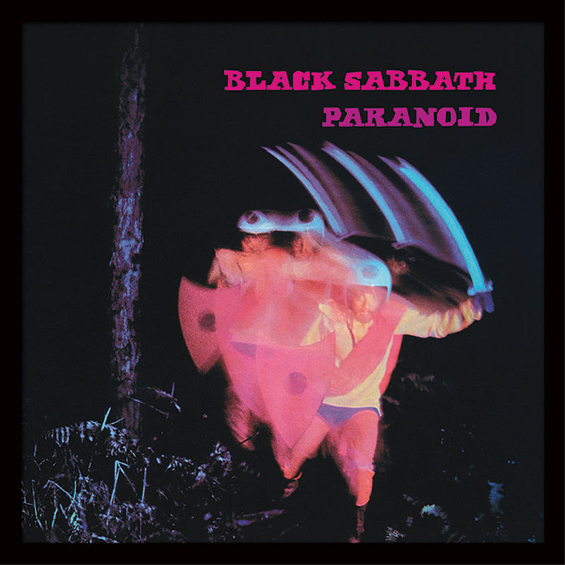 BLACK SABBATH - Official Paranoid (Album Cover Framed Print) / Framed Print