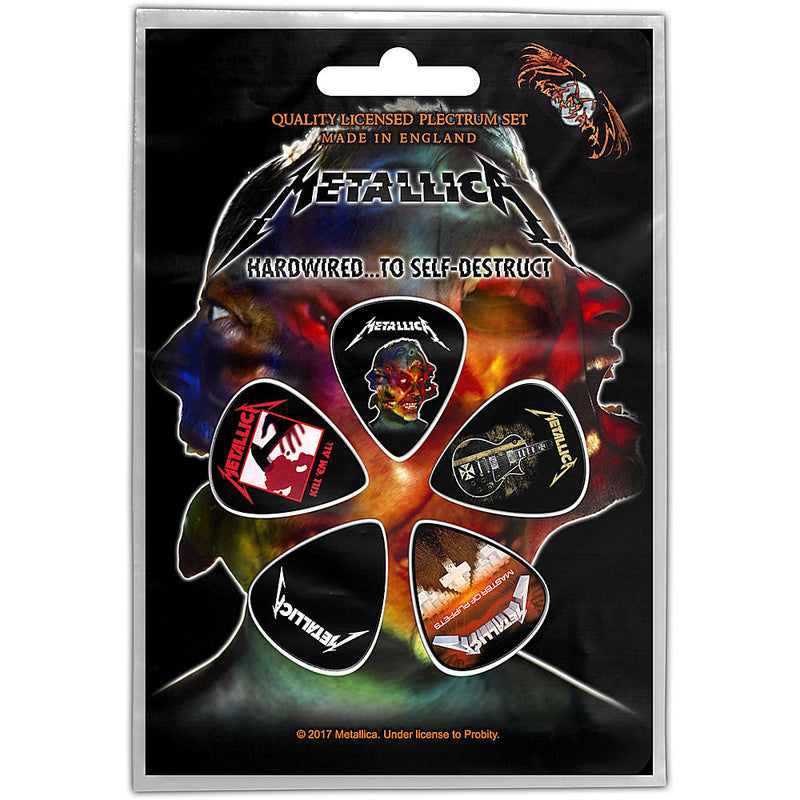 METALLICA - Official Hardwired To Self-Destruct / Guitar Pick
