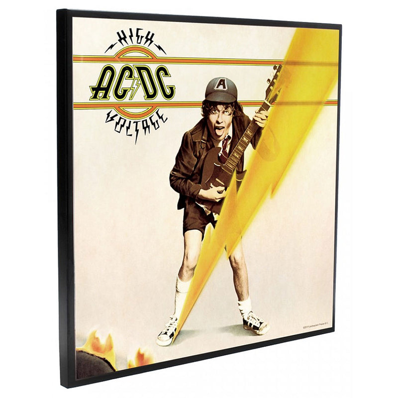 AC/DC - Official High Voltage Crystal Clear Picture / Resin Coated Surface Processing / Framed Print