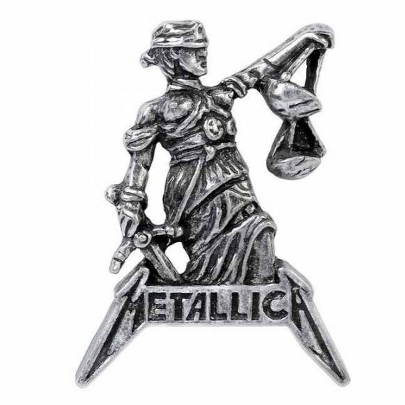METALLICA - Official Justice For All / Alchemy (Brand) / Button Badge