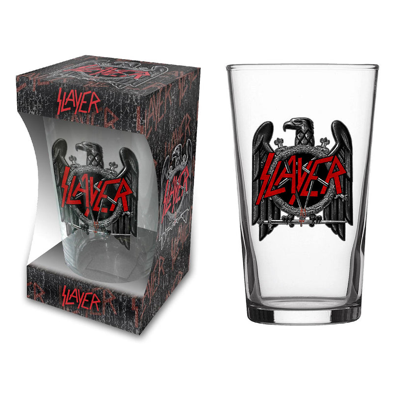 SLAYER - Official Eagle / Beer Glass / Glasses & Tableware