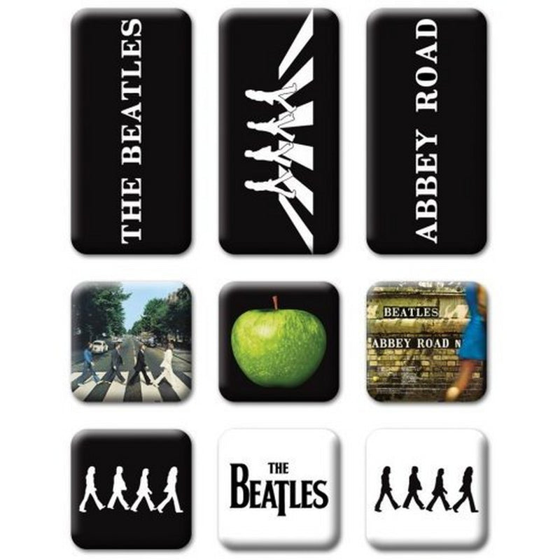 THE BEATLES - Official Abbey Road Set / Fridge Magnet