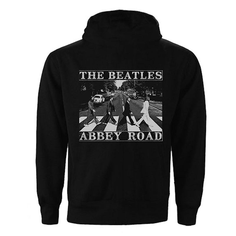THE BEATLES - 官方 Abbey Road/背面印花是/拉鍊/連帽衫和運動衫/男士