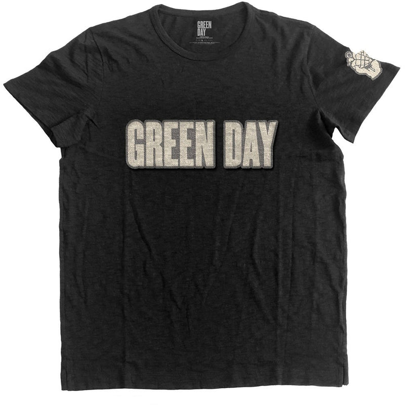 GREEN DAY - Official Logo & Grenade / Black Label (Brand) / T-Shirt / Men's