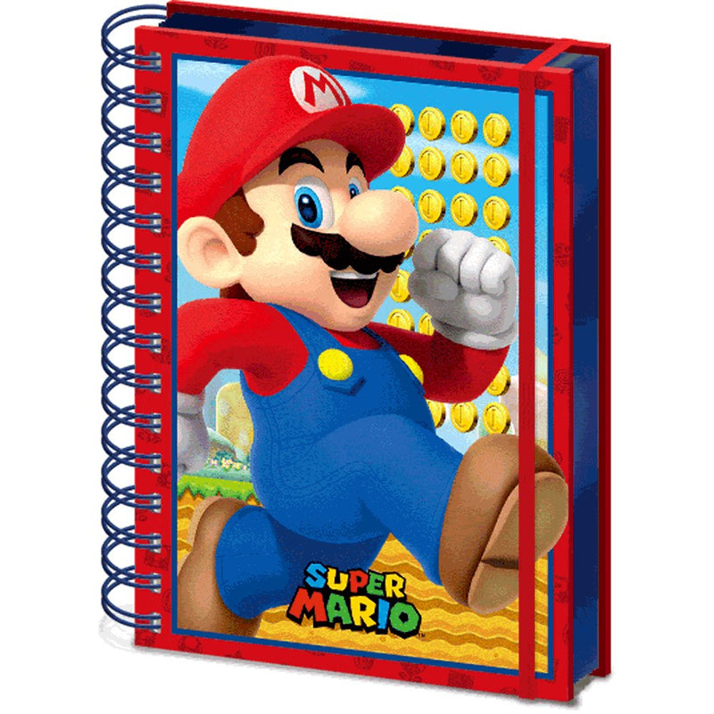SUPER MARIO - Official Mario / 3D Cover / Note & Notepad