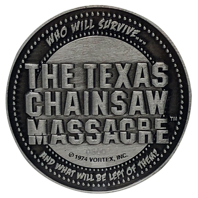 TEXAS CHAINSAW MASSACRE - Official Limited Edition Coin / Limited Edition 9995 Sheets / Coin