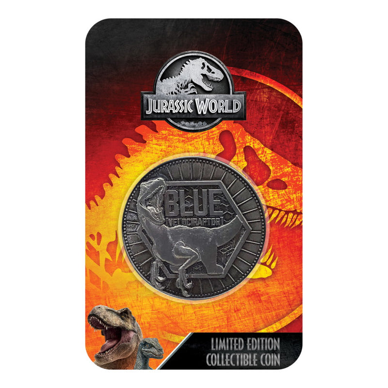 JURASSIC WORLD - Official Limited Edition Coin / Limited Edition 9995 Sheets / Coin