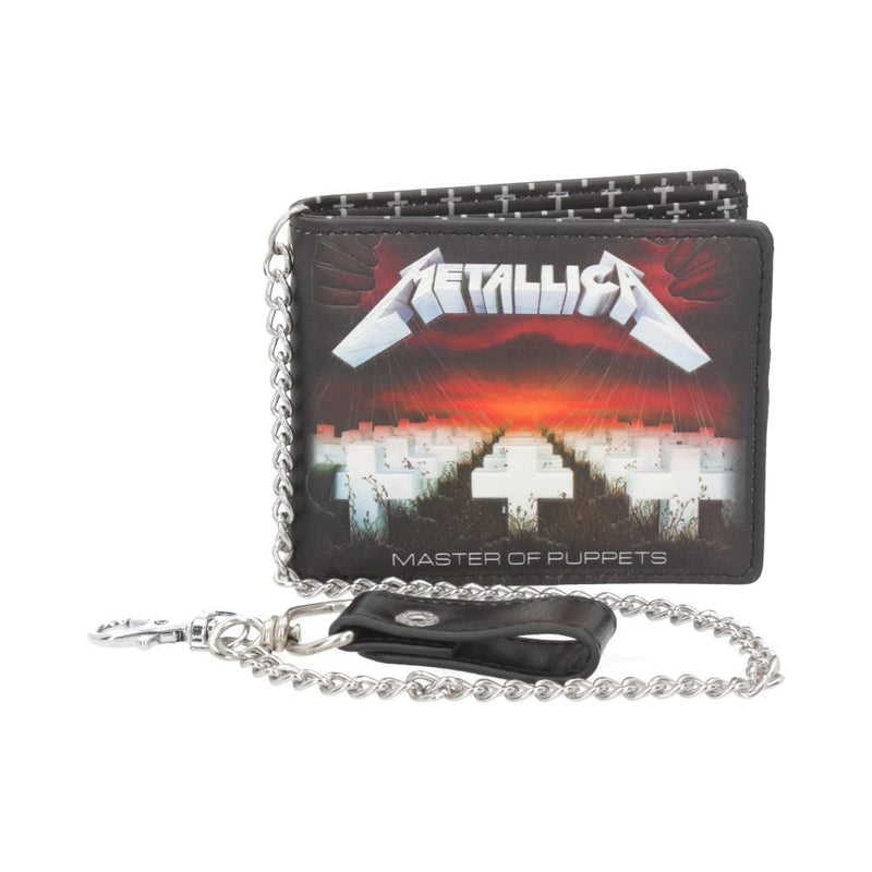 METALLICA - Official With Master Of Puppets Chain / Wallet