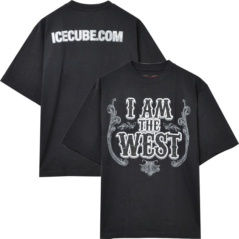 ICE CUBE - Official I Am The West / Back Print / T-Shirt / Men's
