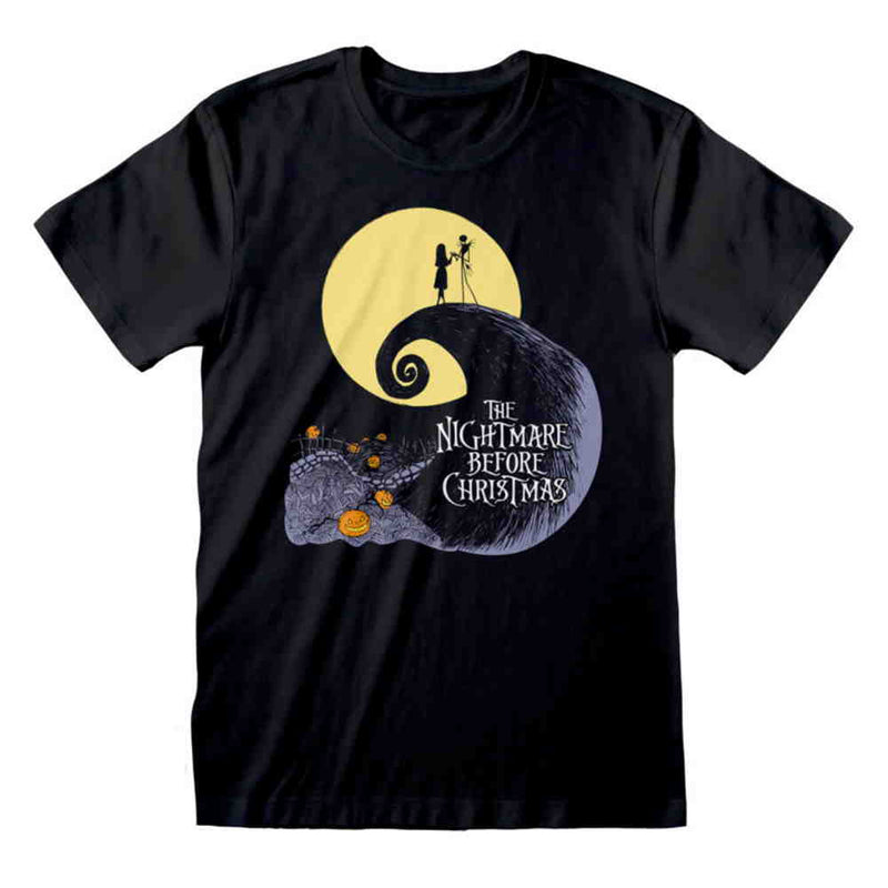NIGHTMARE BEFORE CHRISTMAS - Official Silhouette / T-Shirt / Men's