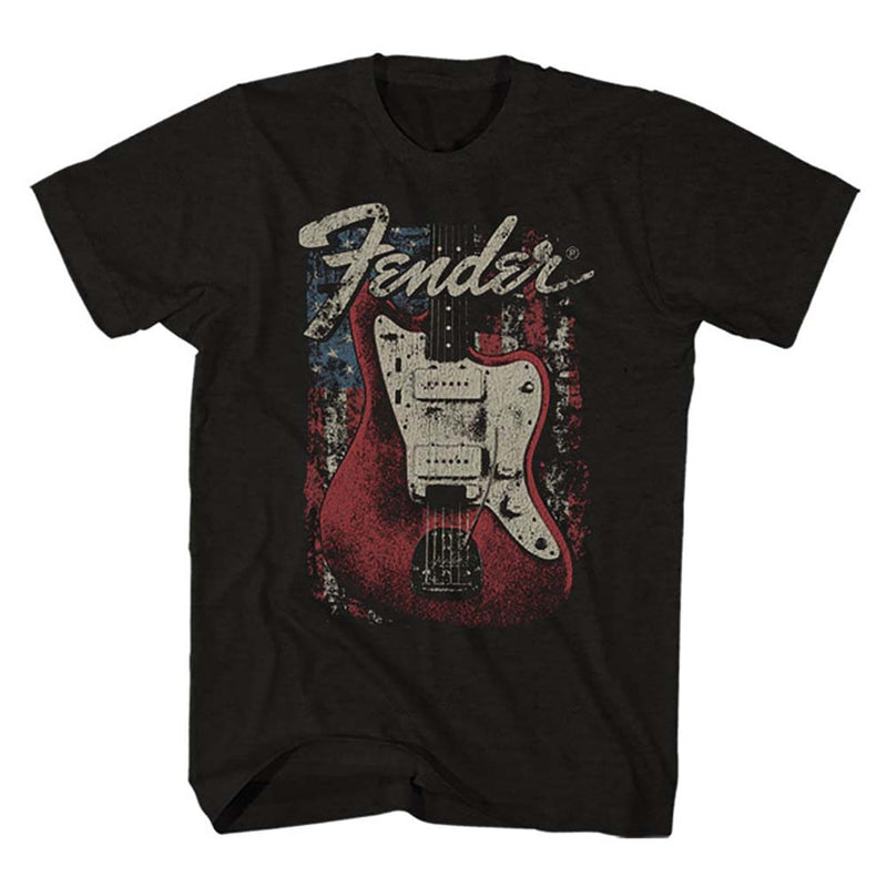 FENDER - Official Distressed Guitar / T-Shirt / Men's