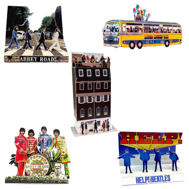THE BEATLES - Official Standing Version Of The Old Post Card Set (A) / Letters & Postcards