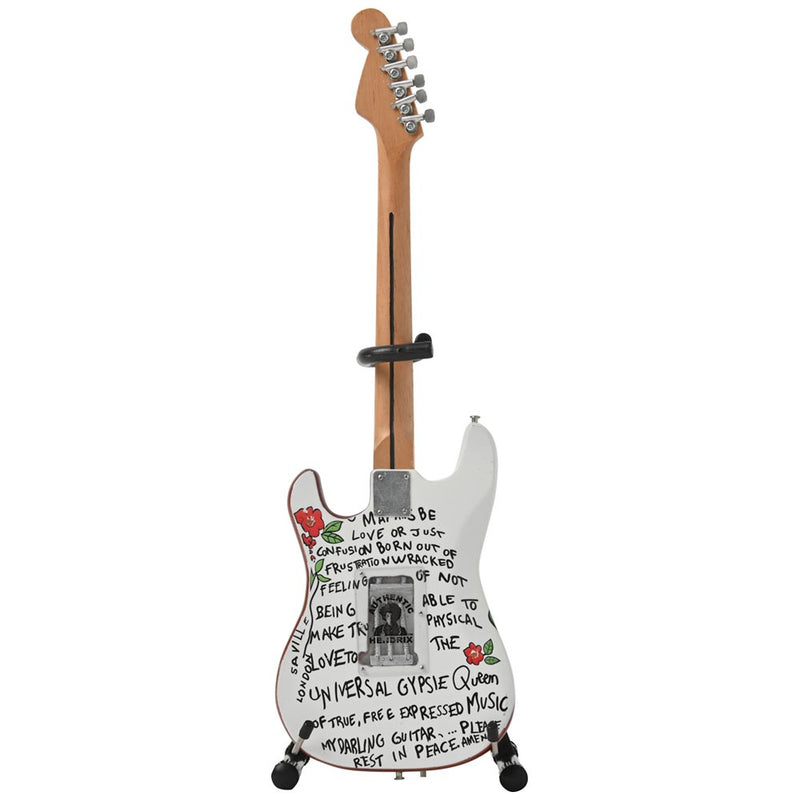 JIMI HENDRIX - 官方 Mini Fender Strat Saville/微型樂器