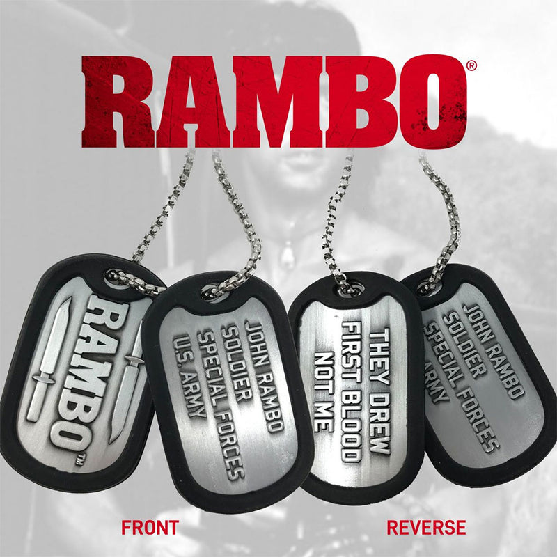 RAMBO - Official Dog Tags / Necklace