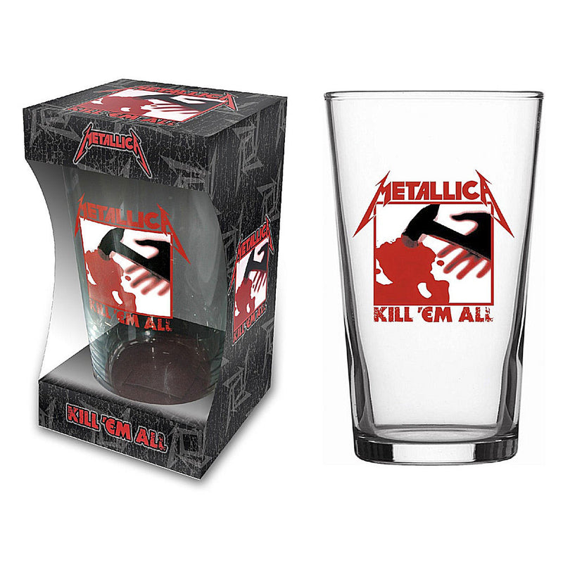 METALLICA - Official Kill 'Em All / Beer Glass / Glasses & Tableware
