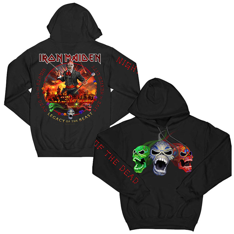 IRON MAIDEN - Official There Lotb Live Album / Back Print Yes / Arm Print / Hoodie & Sweatshirt / Men's