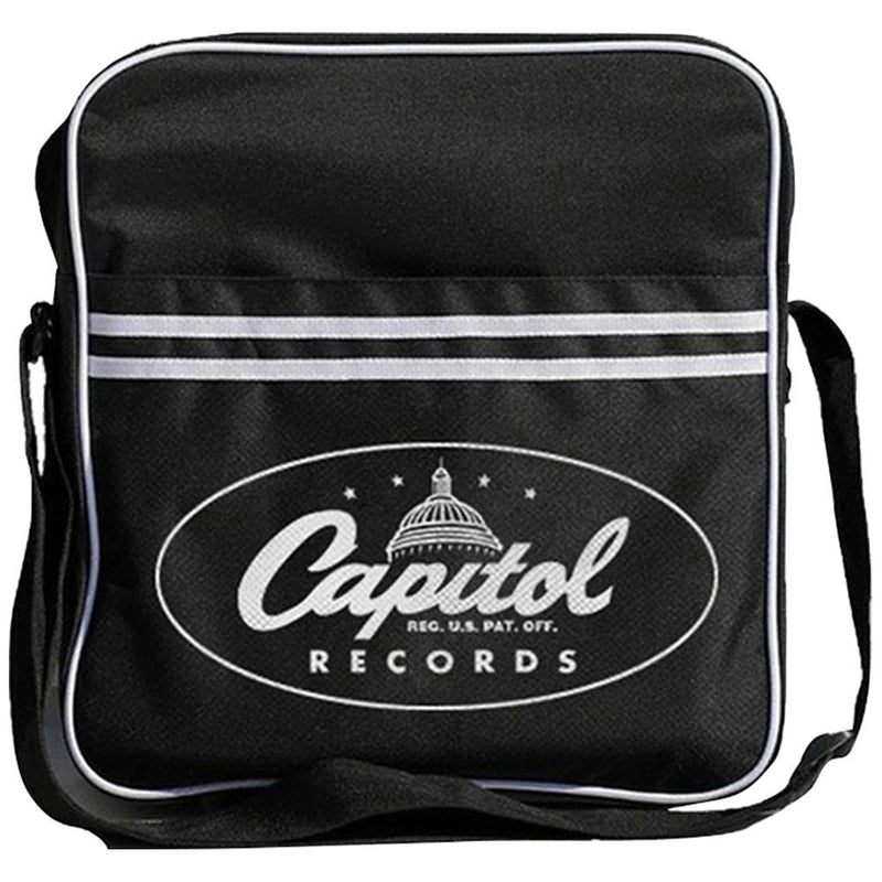 CAPITOL RECORDS - 官方拉鍊頂部唱片包/單肩包