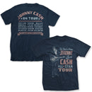 JOHNNY CASH - Official Yes All Star Tour / Back Print / T-Shirt / Men's