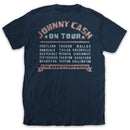 JOHNNY CASH - Official Yes All Star Tour / Back Print / T-Shirt / Men's