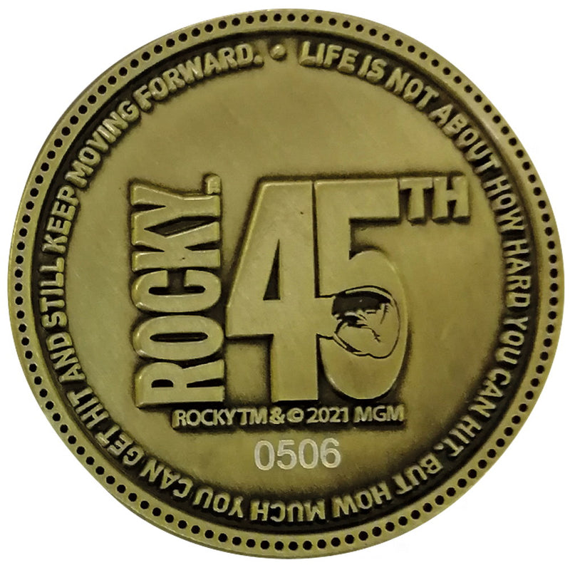 ROCKY - 官方 45 週年限量版硬幣/硬幣