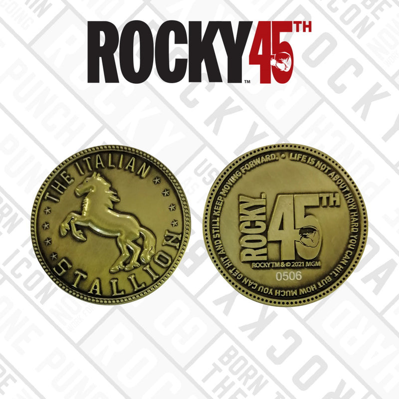 ROCKY - 官方 45 週年限量版硬幣/硬幣