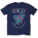 THE WHO - Official Yes Long Live Rock '79 / Back Print / T-Shirt / Men's