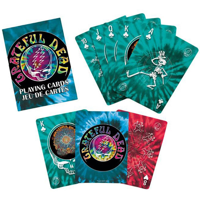 GRATEFUL DEAD - Official Tie Dye / Playing cards