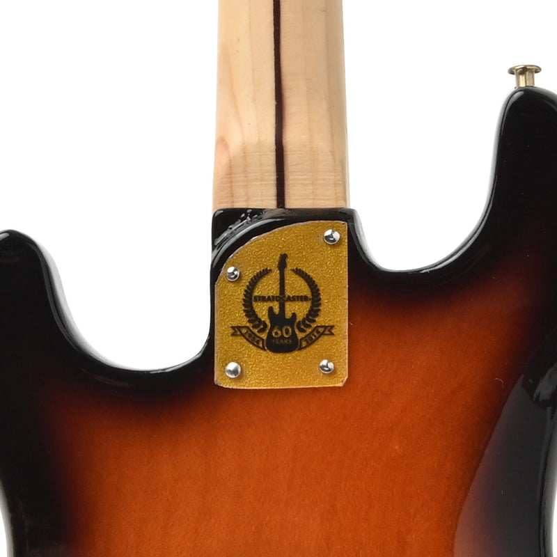 FENDER - 官方 Stratocaster 60 週年 Sunburst/微型樂器