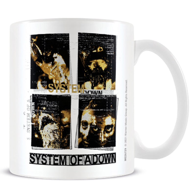 SYSTEM OF A DOWN - Official Distortion / Mug