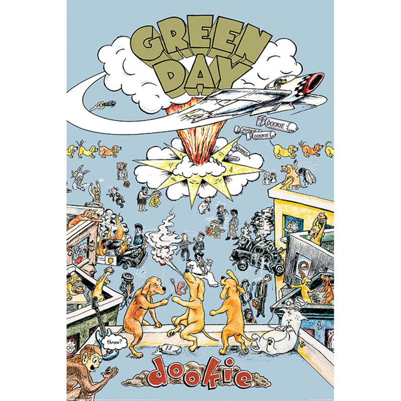 GREEN DAY - 官方 Dookie/海報