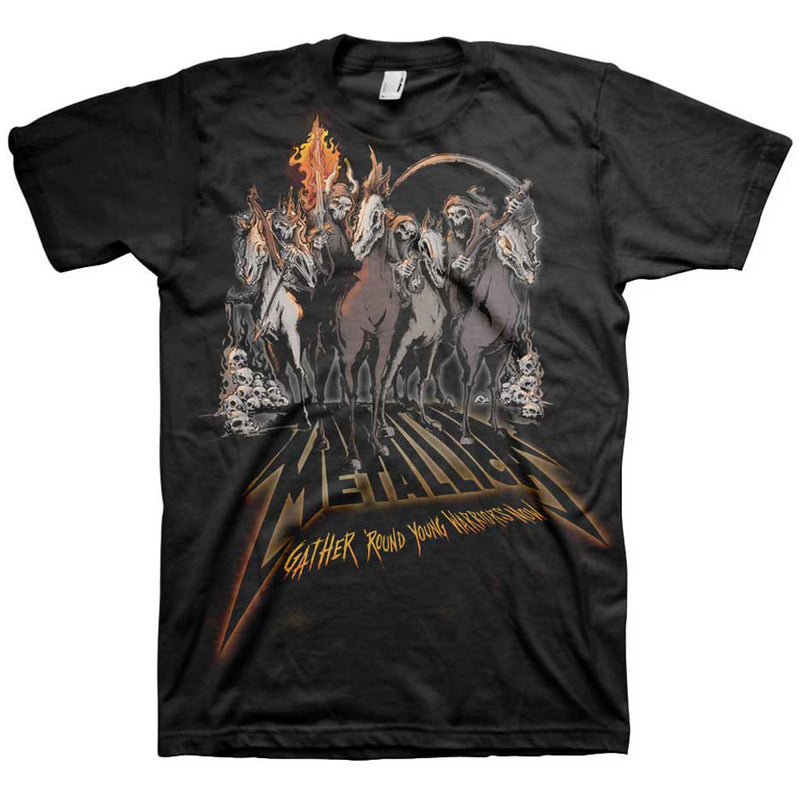METALLICA - Official 40th Anniversary Horsemen / T-Shirt / Men's