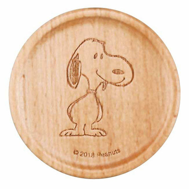 PEANUTS - Official Mug With Wooden Coaster / Yellow / Mug