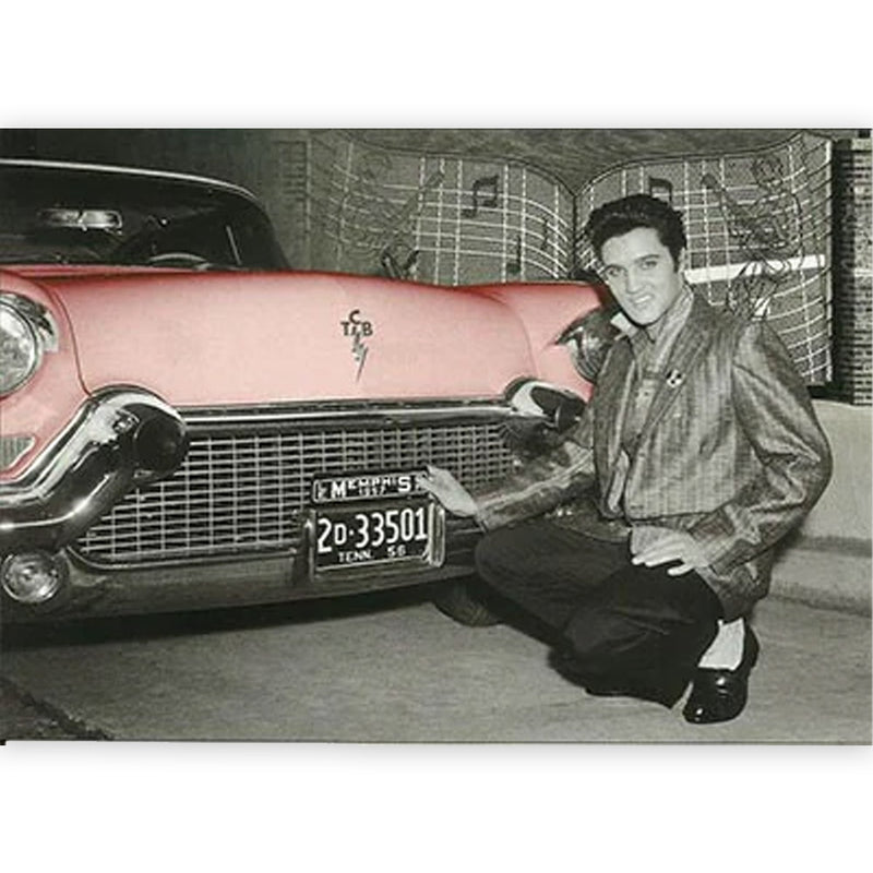 ELVIS PRESLEY - Official With Cadillac / Letters & Postcards
