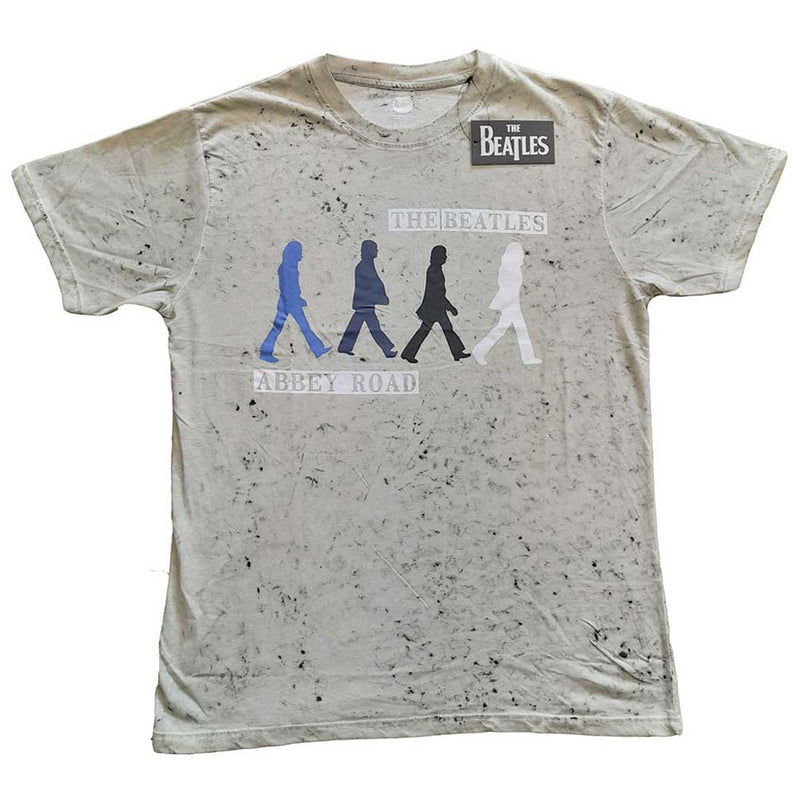 THE BEATLES - Official Abbey Road Colours / Tie Dye / T-Shirt / Men's