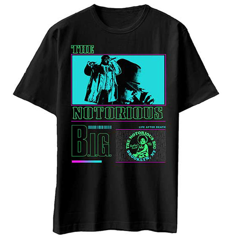 NOTORIOUS BIG - Official Life After Death Neon / T-Shirt / Men's