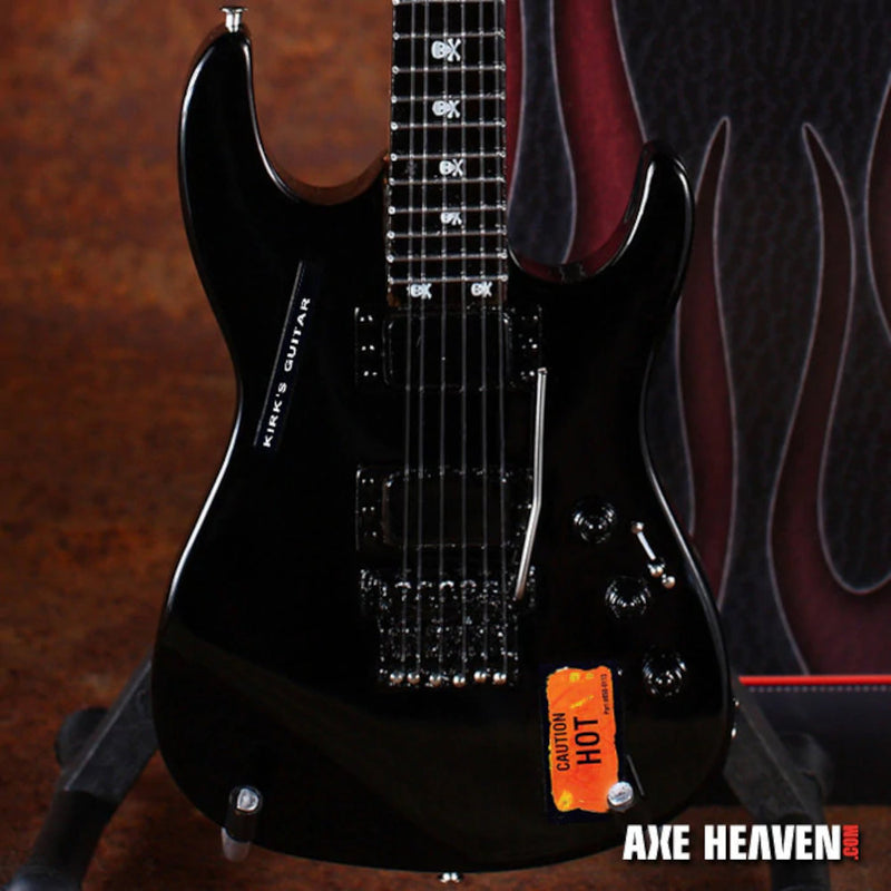 METALLICA - Official Kirk Hammett Favorite Model / Caution Hot / Miniature Guitar / Miniature Musical Instrument