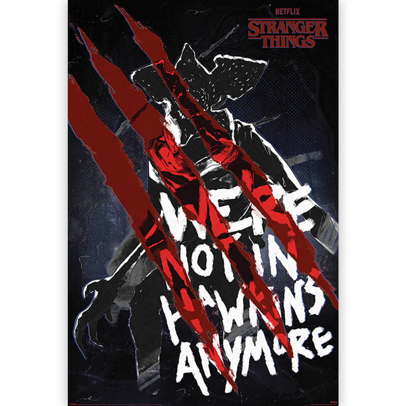 STRANGER THINGS - Official Not In Hawkins / Poster