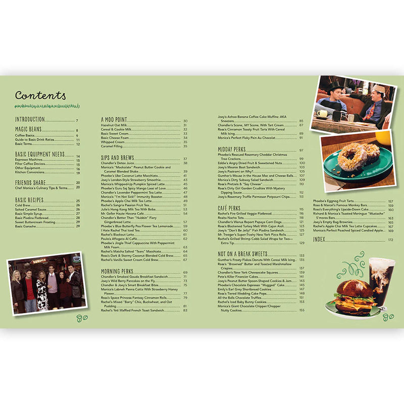 FRIENDS - Official The Official Central Perk Cookbook/Magazines & Books