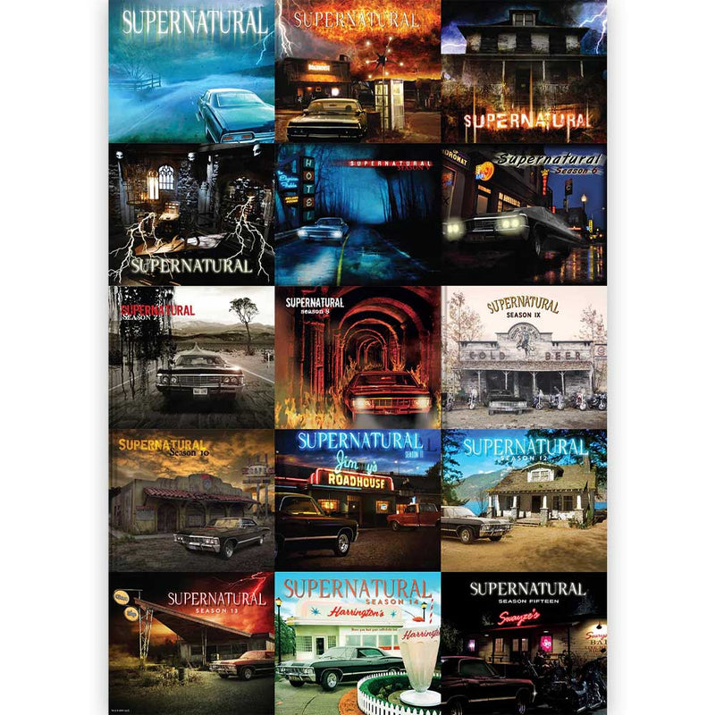 SUPERNATURAL - Official Puzzle And Book Set / Type A / Jigsaw puzzle