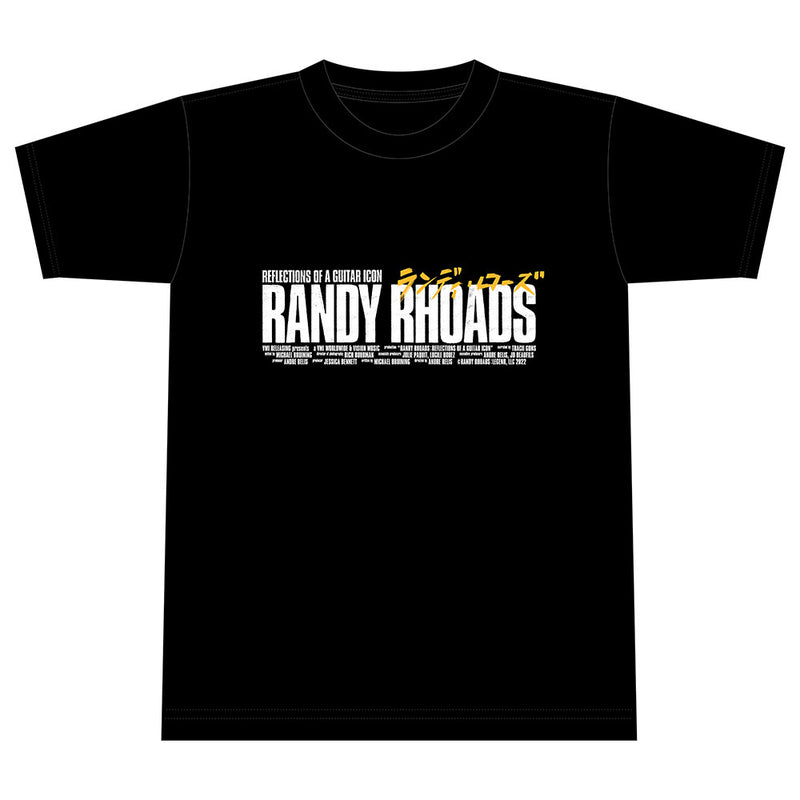 OZZY OSBOURNE - Official The Movie 'Randy Rhodes' Official Original / Logo / T-Shirt / Men's