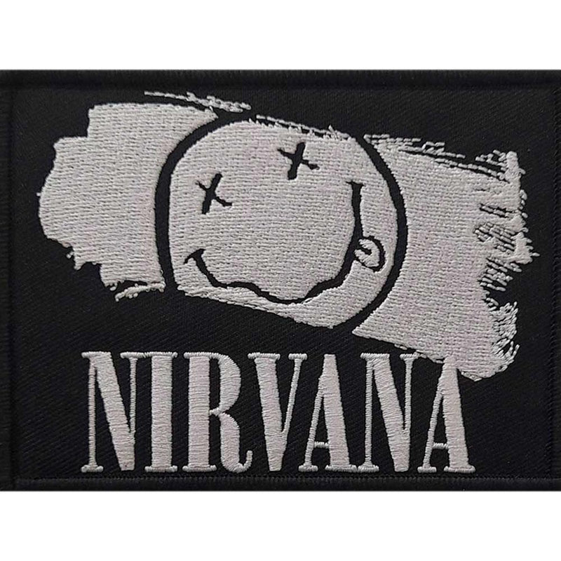 NIRVANA - Official Smiley Paint / Patch