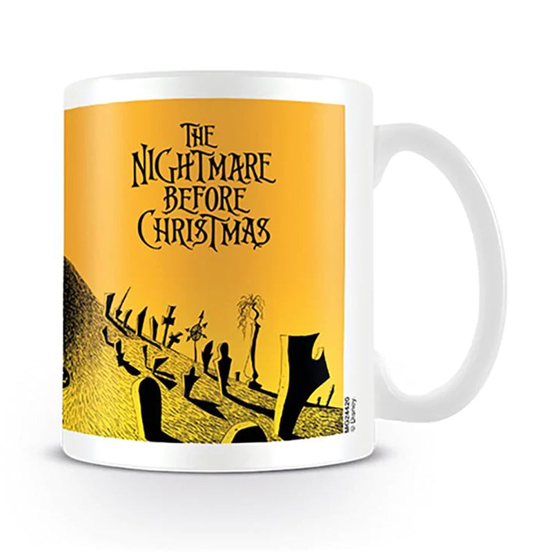 NIGHTMARE BEFORE CHRISTMAS - Official Graveyard Scene / Mug