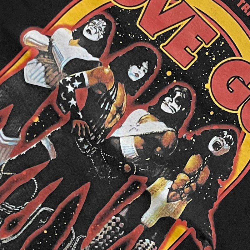 KISS - Official Love Gun Stars / Sleeve Print / T-Shirt / Men's