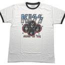KISS - Official Alive In '77 / Short-Sleeved Raglan / T-Shirt / Men's
