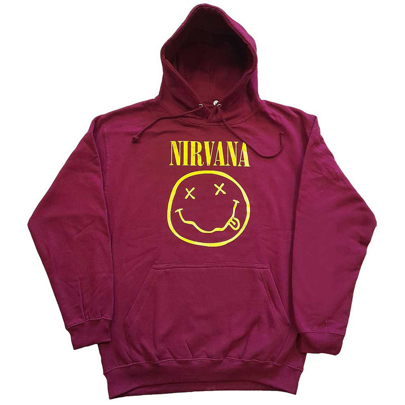NIRVANA - Official Yellow Smiley / Hoodie & Sweatshirt / Men's