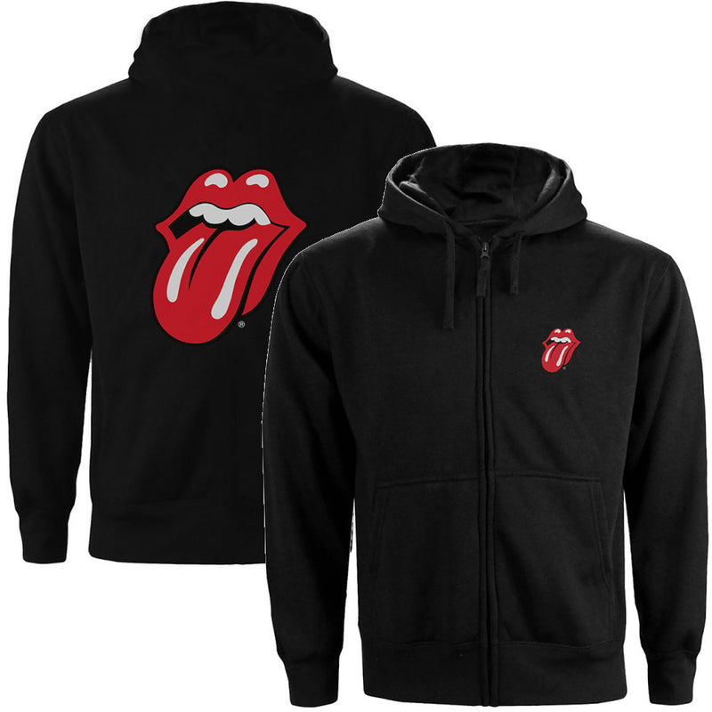 ROLLING STONES - Official There Classic Tongue / Back Print / Hoodie & Sweatshirt / Men's