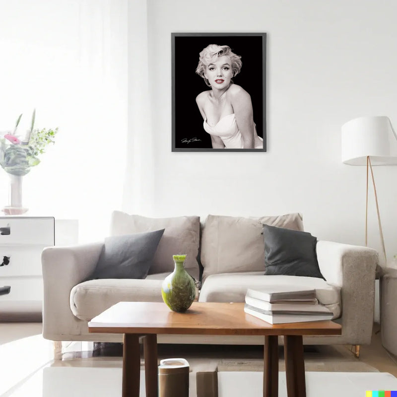 MARILYN MONROE - Official Red Lips / Mini / Poster